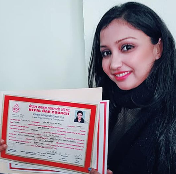 Lawyer Priyanka Gupta is a awyer, Corporate Lawyer in Nepal